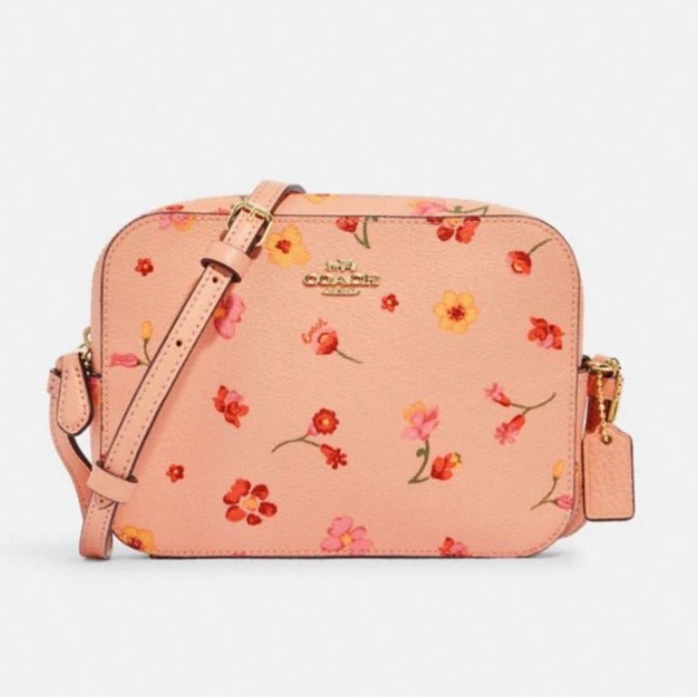 COACH Mini Camera Bag With Mystical Floral Print - Picture 3 of 12